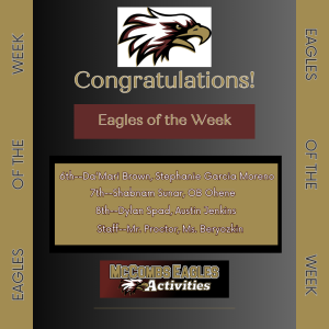Eagles of the Week (1)