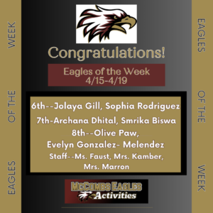 Eagles of the Week (8)