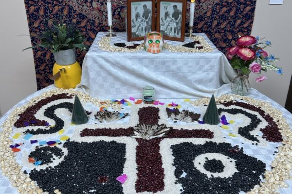 Día de los Muertos (Day of the Dead) Altar on Display at McCombs